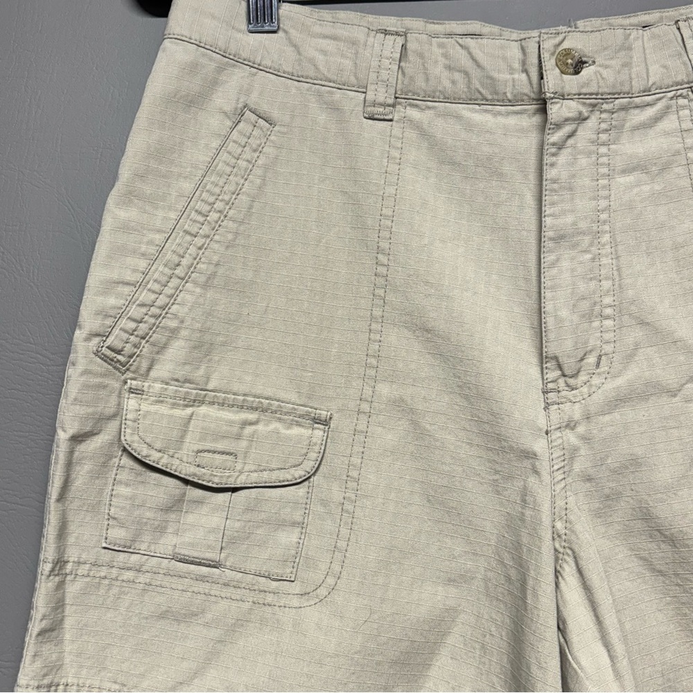 ✨Columbia Khaki Rip Hiking Shorts Women’s Size 12 - Picture 3 of 10